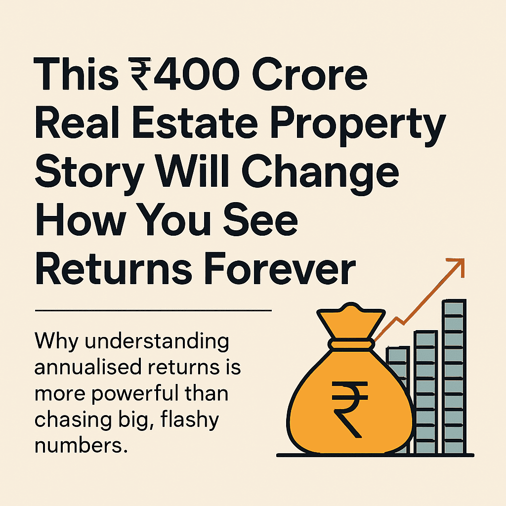This ₹400 Crore Real Estate Property Story Will Change How You See Returns Forever